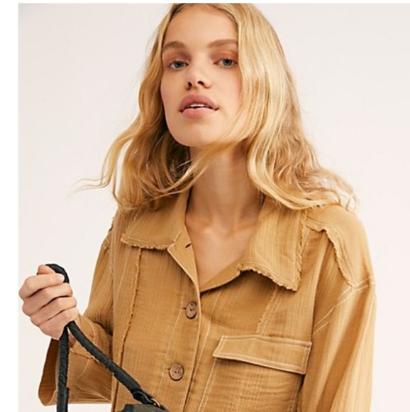 Free People Canvas Bucket Bag - Picture 8 of 8